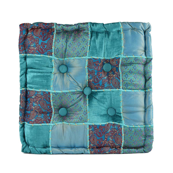 Meditation cushion Blue Taj