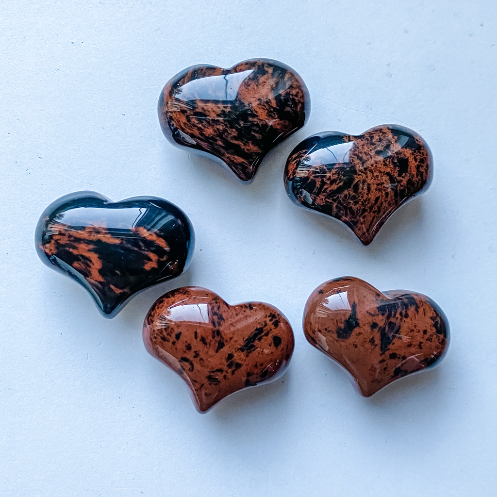 Cherub Heart - Mahogany obsidian