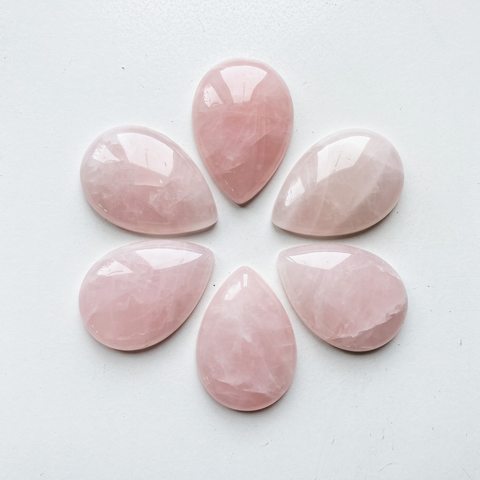 Cabochon Rose Quartz