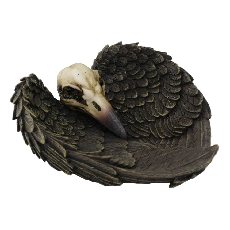 Raven Skull Dish