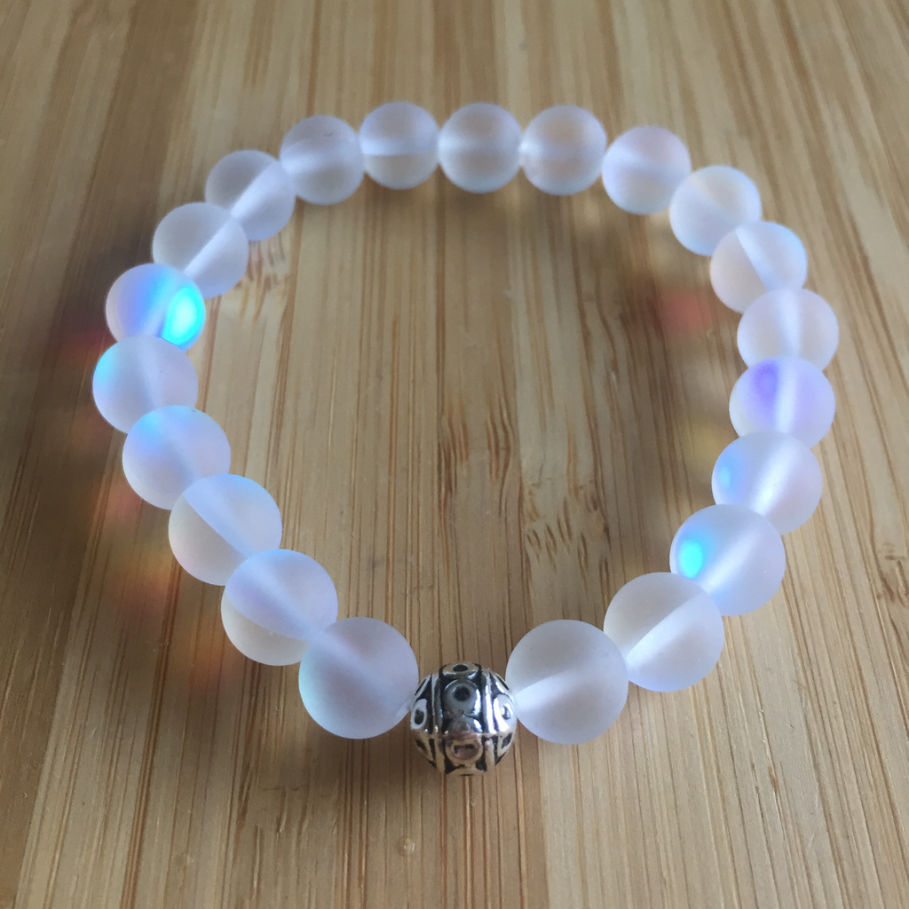 Bracelet 8mm Holographic Quartz