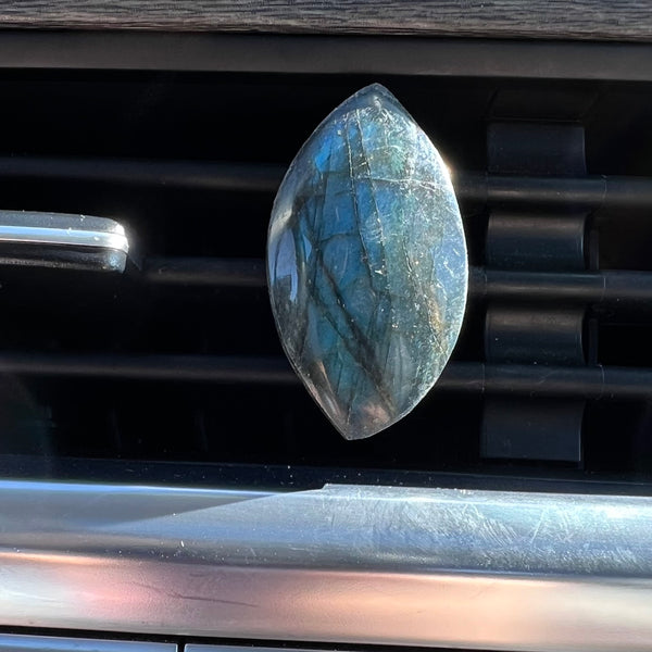 Car crystals - labradorite