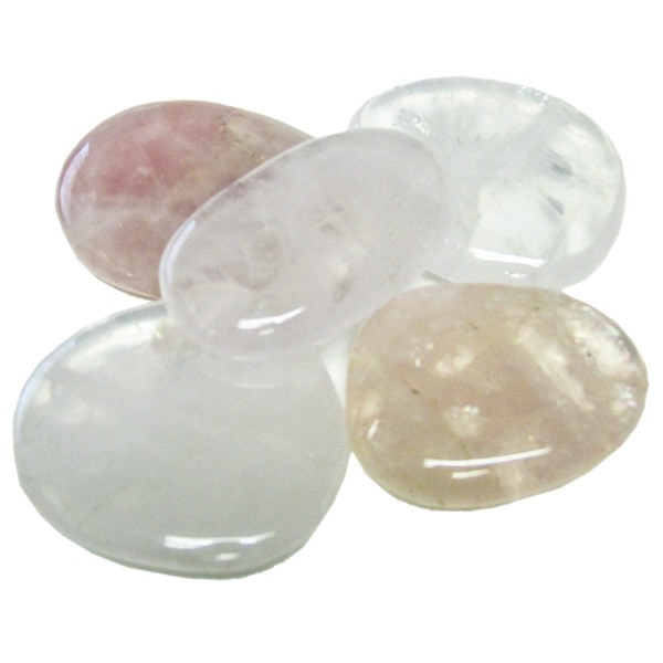 Rose Quartz Palm Stone