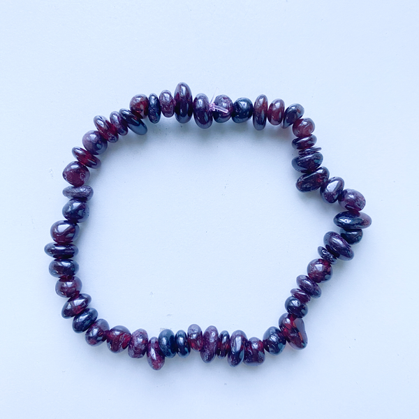 Bracelet Chip Garnet