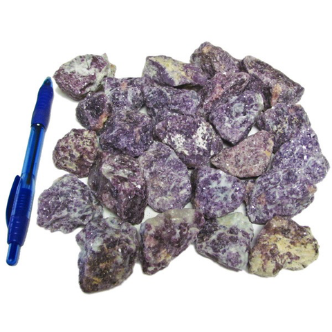 Lepidolite raw