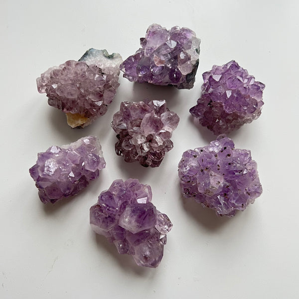 Amethyst pineapple cluster