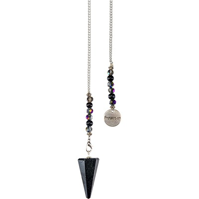 Pendulum black tourmaline protection