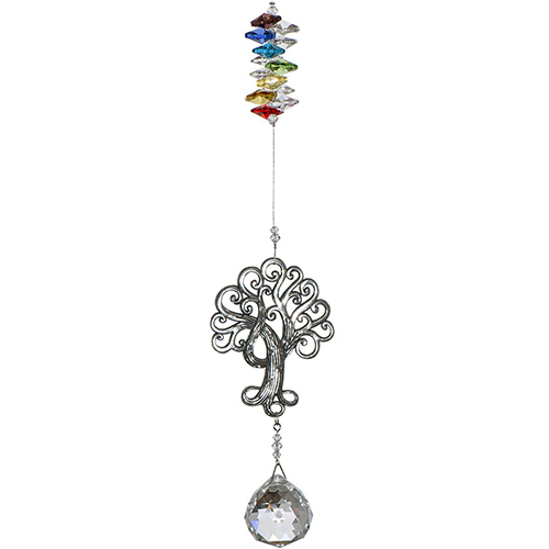 Pewter Tree of Life Suncatcher