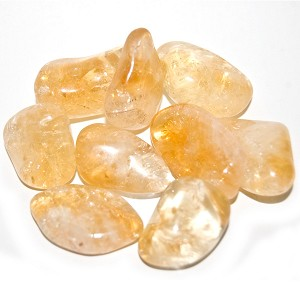 Citrine tumbled