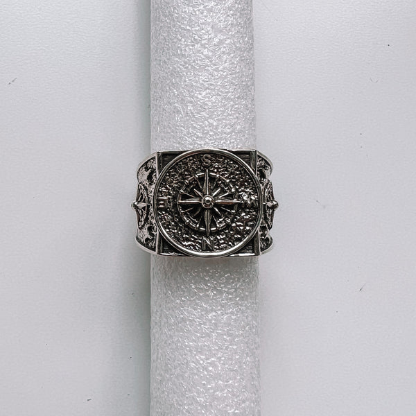 Ring Compass Sterling Silver