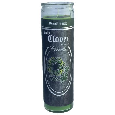 Glass Ritual Candle - Lucky Clover - Jasmine